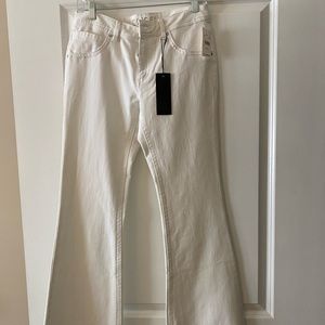DL1961 JOY Flare White Jeans
